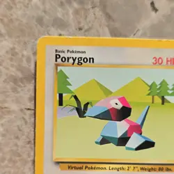 Pokemon 1999 Base Set Porygon #39/102 - Image 4