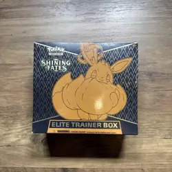Pokemon TCG Shining Fates Elite Trainer Box English Eevee 2021 Sealed - Image 1