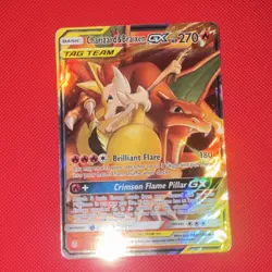 Charizard & Braixen GX 22/236 TAG TEAM Full Art Ultra Rare Holo Eng - Image 1