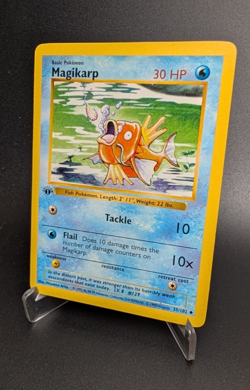 Magikarp - Base Set Shadowless 1st Edition - Pokemon TCG (Vintage WOTC) - LP - Image 3