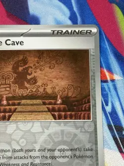 Pokemon Destined Rivals #166/182 Granite Cave Reverse Holo - Image 3
