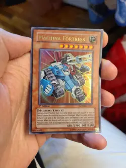 Yugioh Machina Fortress SDMM-EN001 1st Ultra Rare - Image 1
