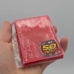 Yu-Gi-Oh Millennium Puzzle Card Sleeves 50x Red Eye of Anubis Design TCG New - Image 5