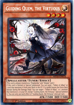 Guiding Quem, the Virtuous - MP24-EN078 Prismatic Secret Rare 1st Edition Yugioh - Image 1