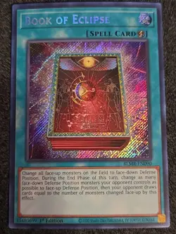 Yugioh Book of Eclipse BLMR-EN090 Secret Rare 1st Ed NM - Image 1