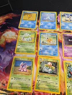 Pokemon Base Set Lot of 18 Vintage Uncommon / Common Cards Lp-Mp!!! - Image 2