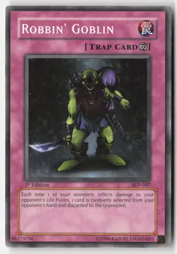Yugioh - Robbin' Goblin SDP-047 1st Edition - Starter Deck: Pegasus - Image 1