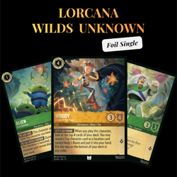 Lorcana Wilds Unknown Singles - Foil Single - Choose Your Card ENG - Image 1