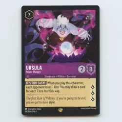 Ursula - Power Hungry 59/204 EN 1 | Legendary Non-Foil | Disney Lorcana TCG - Image 1