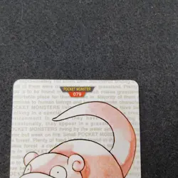 Pokemon Carddass 1996 Green – File No.079 Ramoloss / Slowpoke Card - Image 2