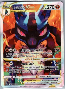 Lucario VSTAR SWSH291 SWSH: Sword & Shield Promo Cards - Pokemon Card - NM - Image 1