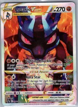 Lucario VSTAR SWSH291 SWSH: Sword & Shield Promo Cards - Pokemon Card - NM - Image 1