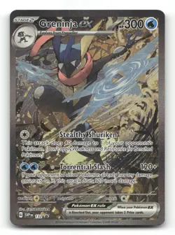 Greninja ex 132 - Scarlet & Violet Promo - Pokemon Card NM/M - Image 1