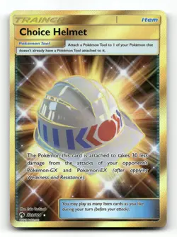Choice Helmet 229/214 - Lost Thunder - Pokemon Card NM/M - Image 1