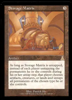 MTG Storage Matrix LP Light Play Urza's Destiny [4600] - Image 1