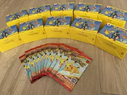 2025 Pokemon Card McDonald’s promotion Pikachu 020/M-P 10set with Toy - Japanese - Image 1