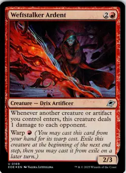 Weftstalker Ardent Foil U Edge of Eternities 169 NM - Image 1
