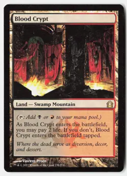 Blood Crypt 238 Rare Return to Ravnica Magic: The Gathering Near Mint - Image 1