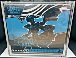 Pokemon TCG: BLACK BOLT Elite Trainer Box ETB - Free Magnetic Protector Included - Image 1