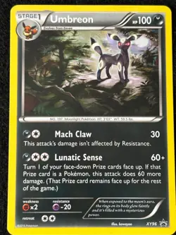 POKEMON UMBREON XY PROMOS - BLACK STAR HOLO RARE XY96 - Image 1