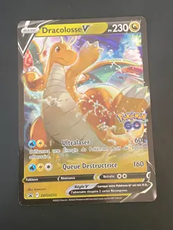 CARTE POKEMON DRACOLOSSE V SWSH235 FR ULTRA RARE EB PROMO - NM/M - Image 1