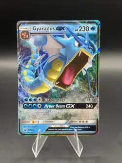 Gyarados GX SM212 Sun and Moon Promo Ultra Rare NM Pokemon TCG - Image 1