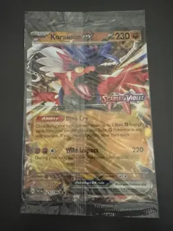 Pokemon Card Koraidon EX 125/198 SV1 EN Jumbo Sealed NM - Image 1