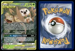 Rowlet & Alolan Exeggutor GX 1/236 Unified Minds UNM Holo Rare GX Pokemon LP - Image 3