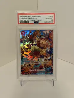 EDWARD.NEWGATE ROYAL BLOOD OP10 #ST15-002 SP ALT ART SR - ONE PIECE PSA 10 - Image 1