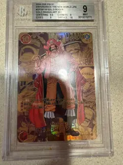 BGS 9 2024 One Piece Japanese Gol D Roger Gold Manga Alternate Art #OP09-118 - Image 1