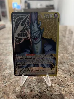 Gecko Moria - OP14-080 (Alt Art) One Piece • The Azure Sea's Seven L • OP14-080 - Image 1