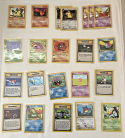 Bulk Lot 100+ Base Set - Fossil - Jungle Commons 1st Edition Pokemon Cards (01) - Image 5