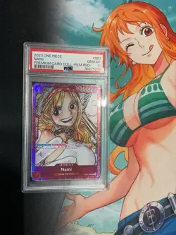 2023 ONE PIECE PREM CARD COLL -ONE PIECE FILM RED- #007 NAMI PSA 10 - Image 1