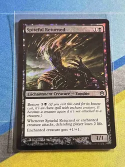 Magic the Gathering MTG Born of the Gods SPITEFUL RETURNED Foil - Image 1