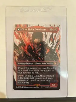 Clive, Ifrit's Dominant (0318) (Borderless) Final Fantasy Regular - Image 1