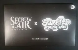 MTG Secret Lair X Spongebob Squarepants: Internet Sensation NEW SEALED Non Foil - Image 2