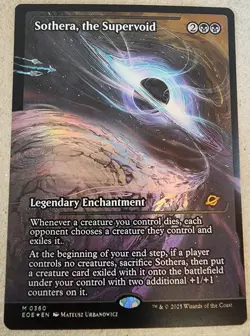 Sothera, the Supervoid - #360 Foil (Showcase) Edge of Eternities - Mtg - Image 1