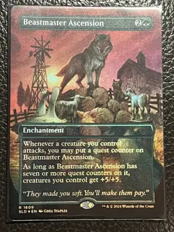 Mtg Secret Lair - Beastmaster Ascension Foil-NM - Image 1
