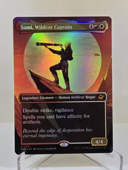 MTG Sami, Wildcat Captain (Borderless) FOIL Edge of Eternities - Image 1