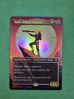 MTG Sami, Wildcat Captain (Borderless) FOIL Edge of Eternities - Image 3