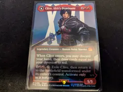 MTG Magic the Gathering FOIL CLive, Ifrit's Dominant Borderless FIN! - Image 1