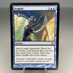 Acquire - Fifth Dawn 21/165 MTG Magic The Gathering Excellent Condition LP - Image 1