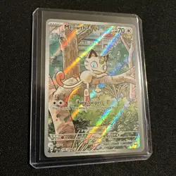 Pokemon Meowth 106/094 – Phantasmal Flames – English IR (Illustration Rare) - Image 4