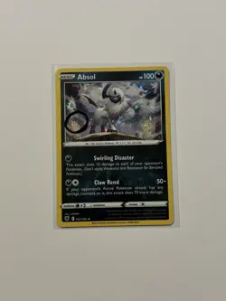 SWIRL Pokemon Absol 097/189 Astral Radiance UK exclusive variant Cosmos Holo AX - Image 1