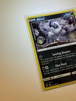 SWIRL Pokemon Absol 097/189 Astral Radiance UK exclusive variant Cosmos Holo AX - Image 2