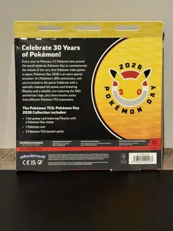 Pokemon TCG: Pokemon Day 2026 Collection Box - 30th Anniversary - 🔥 - Image 3