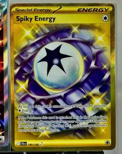 Pokemon TCG Special Energy Lot Enriching SSP Ignition & Spiky Energy Holo NM (3) - Image 4