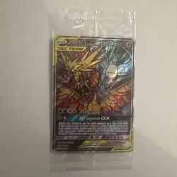 Sealed Pokemon TCG Moltres Zapdos Articuno GX SM210 Stained Glass Promos Holo - Image 1