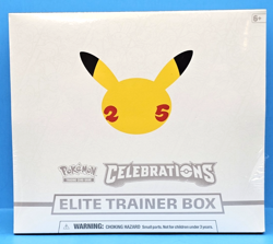 POKEMON - 25TH ANNIV CELEBRATIONS ELITE TRAINER BOX - SEALED - SMALL TEAR - NICE - Image 1