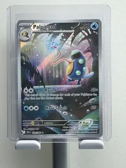 Pokemon TCG Palpitoad Illustration Rare Black Bolt - Image 1